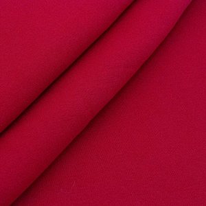 Ткань футер 3-х нитка компакт пенье начес цвет красный