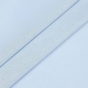 Ткань на отрез муслин гладкокрашеный 135 см 22111 цвет голубой