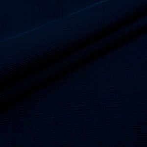 Ткань кашкорсе с лайкрой 1812-1 цвет темно-синий