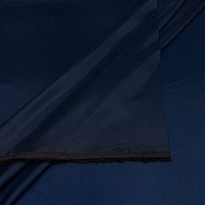 Ткань на отрез таффета 150 см 190Т цвет синий