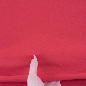 Ткань на отрез кулирка М-2035 цвет красный