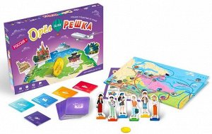 Игра настольная. Орёл или решка. Россия. Серия Чудеса планеты. ГЕОДОМ