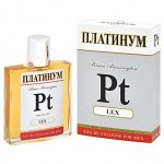 Одеколон мужской PT ПЛАТИНУМ LEX, 90 мл