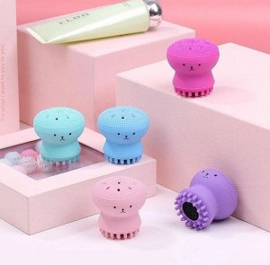 Силиконовый осьминожка для очистки пор и массажа лица ETUDE HOUSE My Beauty Tool Exfoliating Jellyfish Silicon Brush