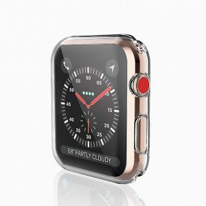 Чехол для часов TPU Case для "Apple Watch 38 mm" (transparent)