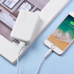 Кабель USB - Apple lightning Borofone BX18  200см 2,4A (white)