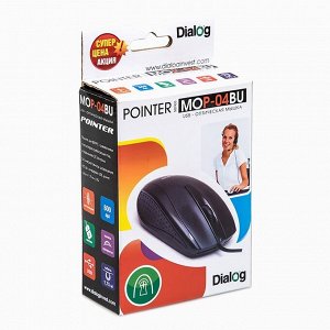 Мышь оптическая Dialog Pointer MOP-04BU (black)