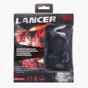 Компьютерная гарнитура Smart Buy SBHG-7000 RUSH LANCER, игровая 3.5 jack (black)