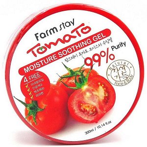 Гель для лица и тела FarmStay Tomato Moisture Soothing Gel, 300мл