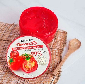 Гель для лица и тела FarmStay Tomato Moisture Soothing Gel, 300мл