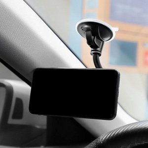 Держатель автомобильный Borofone BH18 Journey series windshield car holder (black/red)