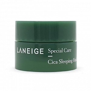 Laneige Cica Sleeping Mask Ночная восстанавливающая маска для проблемной и чувствительной кожи 10мл