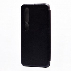 Чехол-книжка BC002 для "Xiaomi Mi 10" (black) откр.вбок