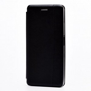 Чехол-книжка BC002 для "Xiaomi Mi 11 Lite" (black) откр.вбок