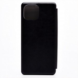 Чехол-книжка BC002 для "Xiaomi Mi 11 Lite" (black) откр.вбок