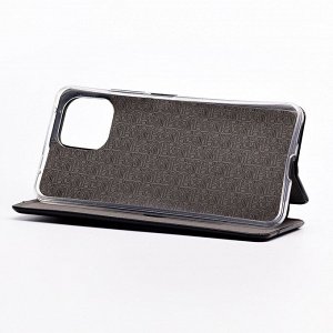 Чехол-книжка BC002 для "Xiaomi Mi 11 Lite" (black) откр.вбок