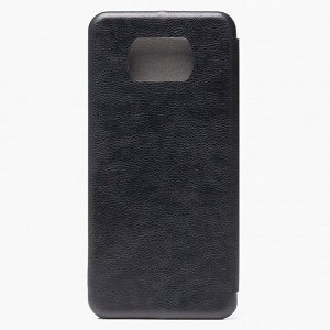 Чехол-книжка BC002 для "Xiaomi Poco X3 Pro" (black) откр.вбок