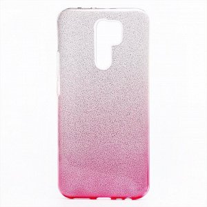 Чехол-накладка SC097 Gradient для &quot;Xiaomi Redmi 9&quot; (black/silver)