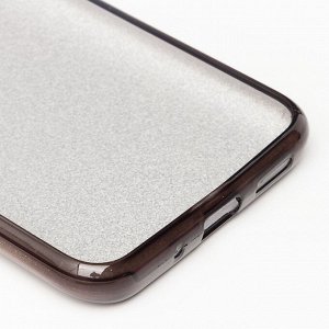 Чехол-накладка SC097 Gradient для "Xiaomi Redmi 9C" (black/silver)