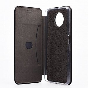 Чехол-книжка BC002 для "Xiaomi Redmi Note 9T" (black) откр.вбок