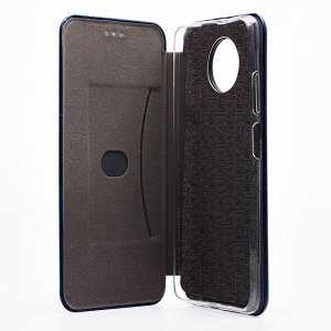 Чехол-книжка BC002 для "Xiaomi Redmi Note 9T" (black) откр.вбок