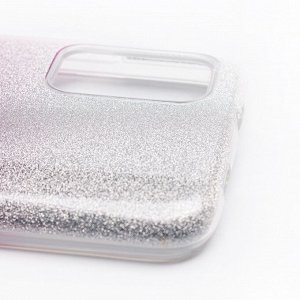 Чехол-накладка SC097 Gradient для "Xiaomi Redmi 9T" (black/silver)