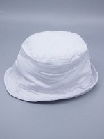 Панама для мальчика однотонная, светло-серый