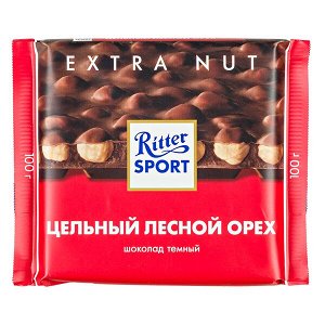 Шоколад Риттер Спорт Лесной Орех 100 г 1уп.х 12шт.