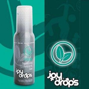 JOYDROPS. MINT Lubricant Gel. Смазка на водной основе со вкусом мяты. 100 мл.