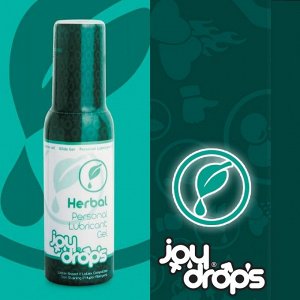 JOYDROPS. HERBAL Lubricant Gel. Смазка на водной основе с растительными компонентами. 100 мл.