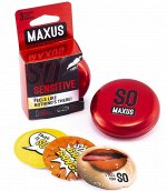 MAXUS Sensitive condoms. Презервативы Ультратонкие 3 шт.