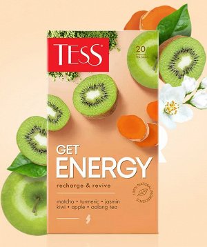 Чай Тесс Get Energy  tea 1,5г 1/20/12, шт