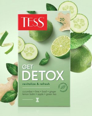 Чай Тесс Get Detox  tea 1,5г 1/20/12, шт