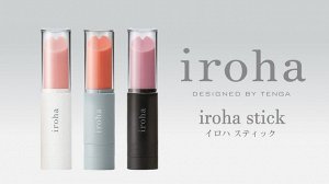 IROHA STICK • coral × gray. Стимулятор для женщин