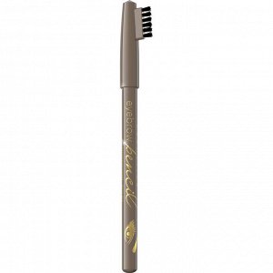 EVELINE Карандаш для бровей контурный  EYEBROW PENCIL - коричневый