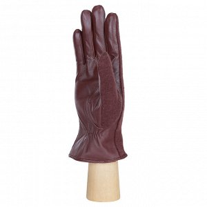 Перчатки, комбинированная кожа, FABRETTI 33.9-2 brown