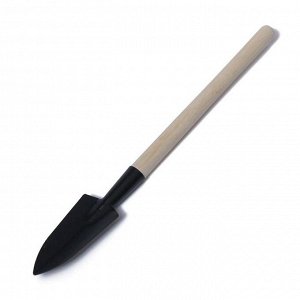 Набор инструментов, 3 предмета: грабли, 2 лопатки, длина 24 см, деревянные ручки