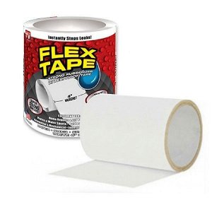 Водонепроницаемая изоляционная лента Flex Tape белая
