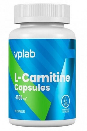 Жиросжигатель Л-Карнитин L-Carnitine 1500 mg Vplab 90 капс.