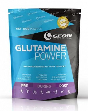 Аминокислота Глютамин Glutamine Power GEON 300 гр.