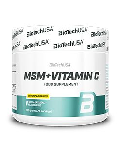 Метилсульфонилметан МСМ + витамин С MSM+Vitamin C Biotech USA 150 гр.