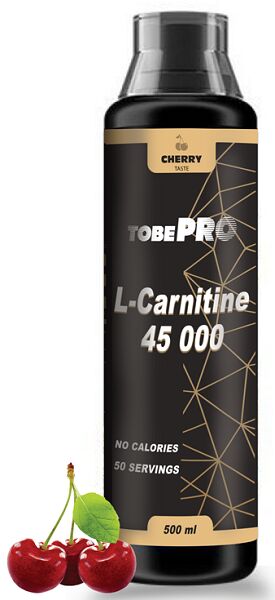 Жиросжигатель Л-Карнитин со вкусом вишни L-Carnitine 45 000 Cherry TOBEPRO 500 мл.