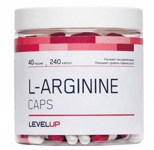 Аминокислота Аргинин L-Arginine Level Up 240 капс.