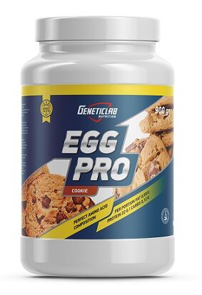 Протеин яичный со вкусом печенья Egg Pro cookie GeneticLab 900 гр.