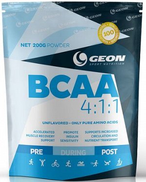 Комплекс аминокисот BCAA 4:1:1 GEON 200 гр.