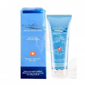 MelaKlear revital facial foam