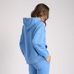 Куртка Т. голубой- крем( внутри капюшон)
Материал: French terry б/н
Состав: 70% Cotton 30% Polyester