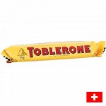 Toblerone 35g - Швейцарский шоколад Тоблерон с медовыми ирисками и миндалем