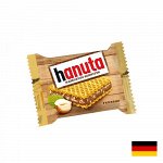 Hanuta huselnuss-schnitte 22g - Ханута с шоколадно-ореховой начинкой