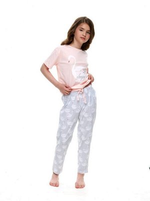 Умка Набор пижамный  для девочки(футболка, брюки )